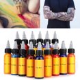 thumbnail image 4 of Botella de 30 ml, 16 colores, tinta pigmentada para maquillaje de tatuajes, tintas profesionales para arte corporal y belleza, 4 of 15