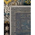 thumbnail image 7 of Unique Loom Medici Collection Area Rug - Paradise (5' 1" x 8' Rectangle Gray/Gold), 7 of 7
