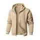thumbnail image 1 of Ceisia Men's Oversize Hooded Full-Zip Quilted Fleece-Lined Hooded Jacket Gift, 1 of 2