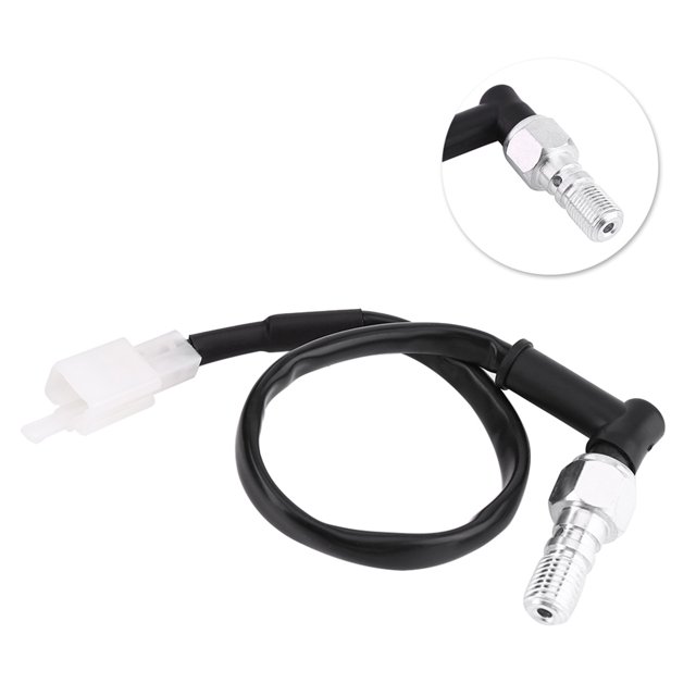 Interruptor De Luz De Presión De Freno Hidráulico, Interruptor De Luz Trasera De Presión De Freno Hidráulico Universal De Motocicleta Perno