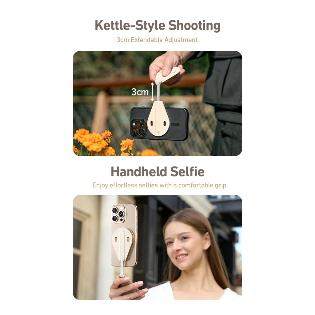 300 Rotation Magnetic Phone Stand Adjustable Stabilizer For Mobile Photography