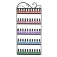 thumbnail image 1 of Organizador de esmaltes de uñas de pared ERYTLLY, acero negro, 5 niveles, 1 of 9