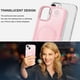 thumbnail image 5 of Funda de teléfono BENTOBEN para iPhone 15 de 6.1 pulgadas con MagSafe Pink, 5 of 7