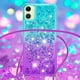 thumbnail image 4 of Funda para Samsung Galaxy A05 Brillantina Líquida Divertida Reluciente y con Cristales en Movimiento Cuerpo Cruzado con Cordón Ajustable, 4 of 5