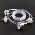 thumbnail image 3 of 1 Set DIY White Aquarium CO2 System Pro Tube Valve Gauge Bottle Caps, 3 of 4