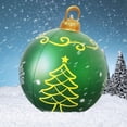 thumbnail image 4 of Venta de bolas inflables de Navidad, 60 cm, grandes, para exteriores, de PVC, para Navidad, inflables gigantes, reutilizables, muñecos de nieve de Papá Noel, para decoración de jardín y patio de Navid, 4 of 6