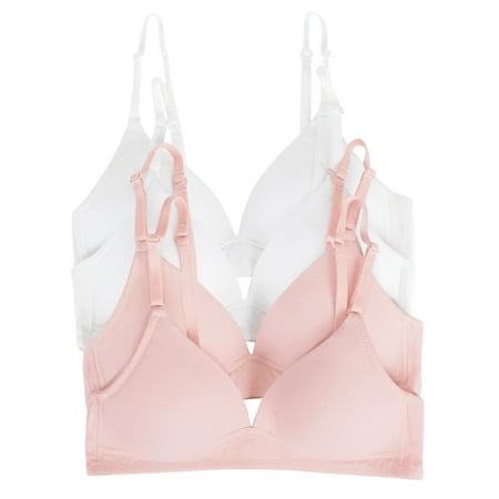 - Juniors 4-Pack Light Lined Wirefree Bra, Style NB794PK