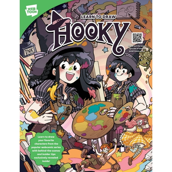 WEBTOON: Learn to Draw Hooky, (Paperback)