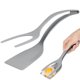 thumbnail image 1 of Pinzas para espátula 2 en 1 Espátula y pinzas Espátula para huevos Espátula para bistec Espátula para cocinar Pinzas para voltear, 1 of 8