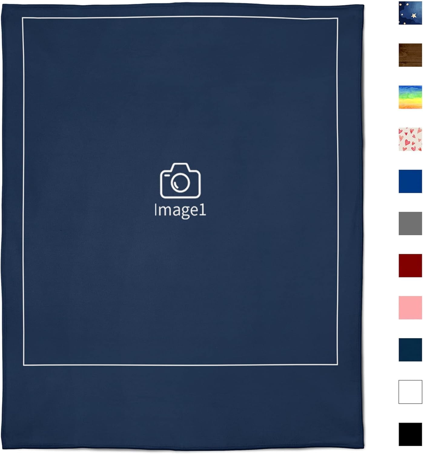 Customized Blankets with Photos Personalized Picture Collage Throw Blanket Soft Using My Own Photo Custom Personalized Christmas Warm Gifts for Women Men Family Friends