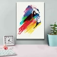 thumbnail image 4 of Epic Graffiti 'Our Hero' by Robert Farkas, Giclee Canvas Wall Art, 12"x16", 4 of 8