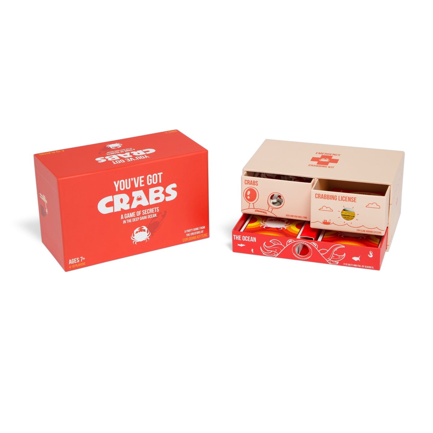 You've Got Crabs Imitation Crab EXPANSION KIT Giant Crab Claw Hands BRAND NEW 
