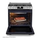 thumbnail image 3 of Estufa Mabe Piso 76 cm Inox C/Display y Grill Eléctrico EMH7613DATSS0, 3 of 4