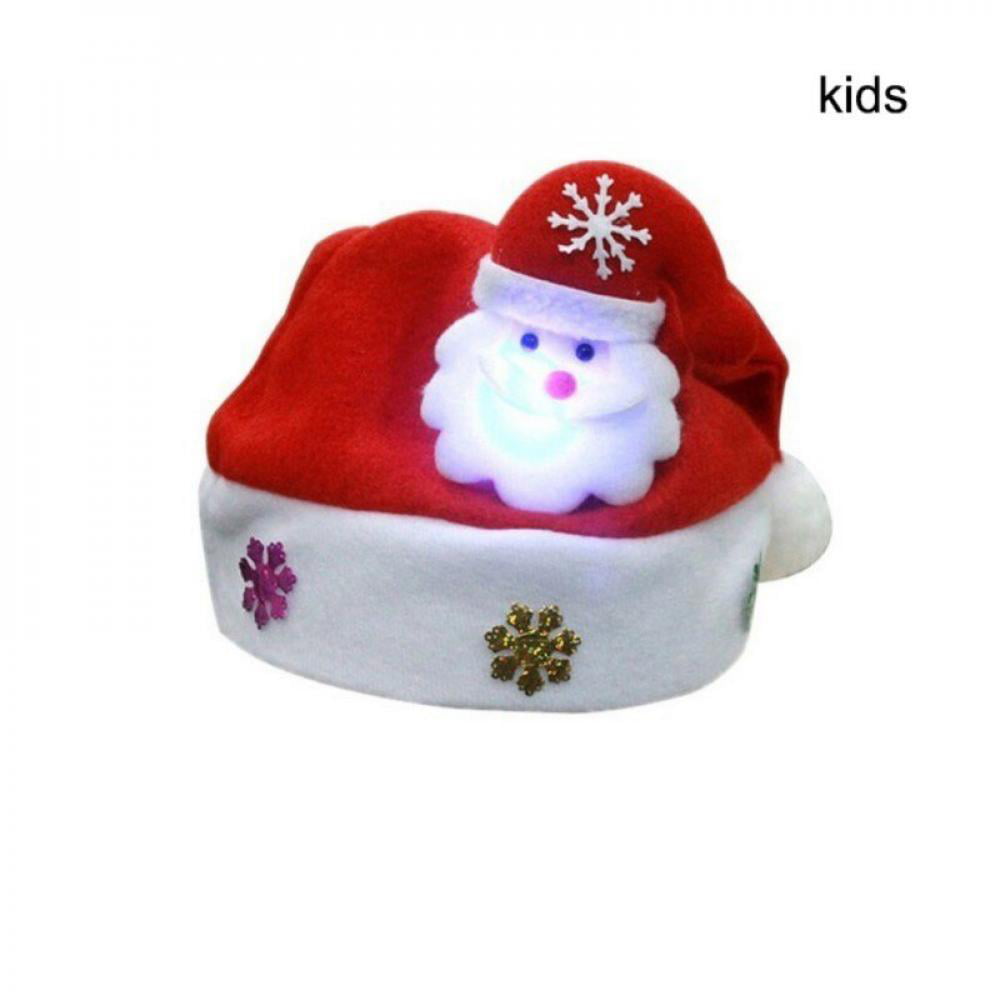 New Year Xmas Christmas Santa Reindeer Snowman Bobbles Hair Clips Girls kids 