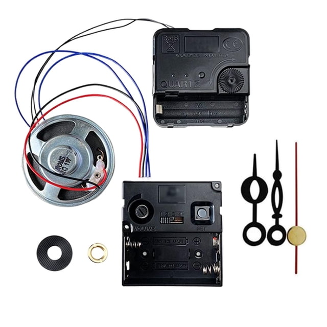 GUOOL DIY Chime Wall Clock Movement Mechanism DIY Clock Accessories Hour Minute Second D