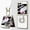 White, variant on ELEHOLD Case for Samsung Galaxy Z Flip 6, Electroplated Ring Stand Case with Shoulder Strap, Built-in Screen Protector,Black