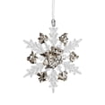 thumbnail image 2 of GUOOL Christmas Tree Pendant Acrylic Christmas Ornament Gift Wrapping Craft Photo Prop Snowflake B, 2 of 9