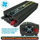 thumbnail image 4 of DC 12V a AC 220V Inversor de automóvil Enchufe de la UE Inversor de energía inteligente (4000W), 4 of 9