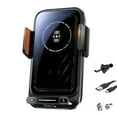 thumbnail image 1 of SharkTRUE Smart Auto Sensing Car Holder: 15W Wireless Charge, Auto Open/Close, One-Touch Rotation, 1 of 8