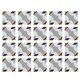 thumbnail image 1 of Pegatinas impermeables antideslizantes para azulejos de cerámica para cocina, baño, pared y piso - 20 piezas, 1 of 10