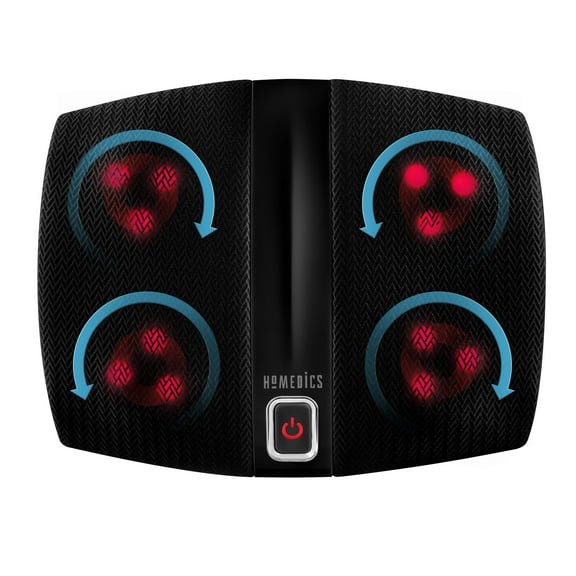 Homedics Shiatsu Select Foot Massager with Heat, Deep Kneading, Relaxing Massage, FMS-255H