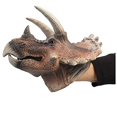 thumbnail image 4 of Marioneta de mano Triceratops Dino grande y suave – Gemini&Genius, 4 of 9