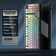 thumbnail image 3 of Teclado Mecánico Inalámbrico, 5.0 2.4g 98 Teclas USB C Hot Swappable RGB Teclado De Juego Retroiluminado RGB, Tecnología De Amortiguación De Sonido, Para Juegos De PC, 3 of 7