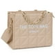 thumbnail image 1 of Bolso de mano Chinllo con cadenas acolchadas, monedero tipo Stachel E.Khaki-M para mujer, 1 of 6