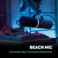 thumbnail image 2 of Micrófono USB BEACN Dark Dynamic para juegos de podcasts en PC, 2 of 9