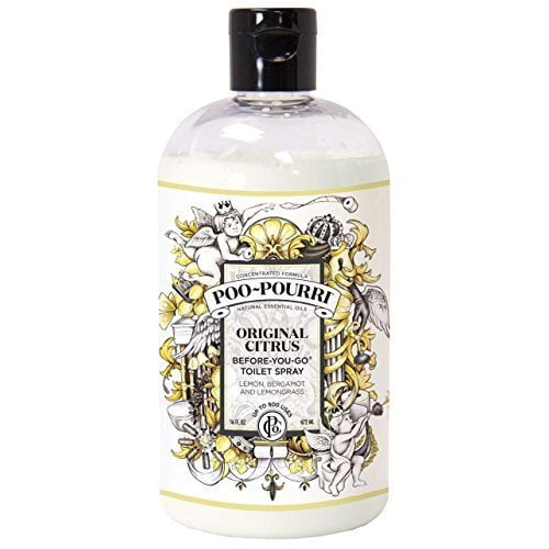 Poo-Pourri Before-You-Go Toilet Spray 16-Ounce Refill Bottle, Original Scent