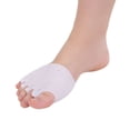 thumbnail image 2 of Funda de silicona para pies, cinco dedos, conjunto completo, ortesis para hallux valgus, almohadilla de antebrazo en forma de panal, antideslizante, transpirable, separador de dedos superpuestos, 2 of 5