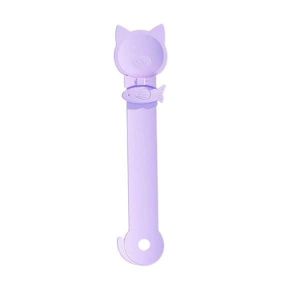 Cat Strip Feeder, Cat Treat Squeeze Spoon Dispenser Happy Spoon for Cats, Cat Wet Treats Dispense Spoon for Puree and Bisque Delectables Lickable Wet Cat Treat Dispenser Sliding Cat Happy Spoon