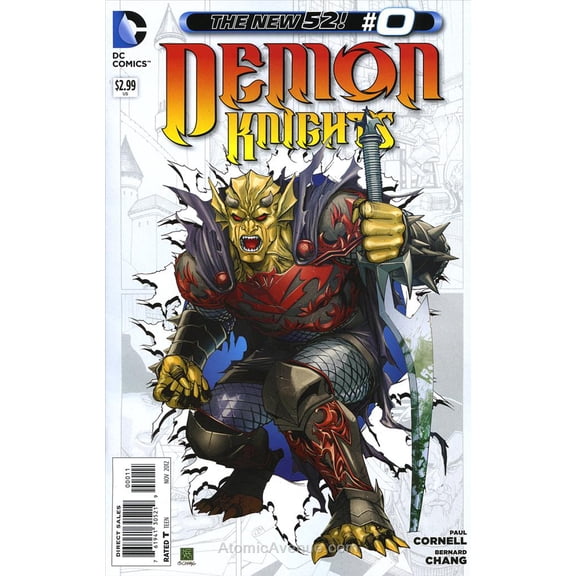 Demon Knights #0 VF ; DC Comic Book