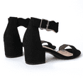thumbnail image 5 of J. Adams Mimi Ankle Strap Kitten Heel Sandal - Women's Dress Shoes - Low Heels for Women - Formal Sandals - Wedding Shoes - Dressy Sandals for Women, 5 of 7