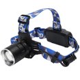 thumbnail image 4 of Linterna frontal P50 con 4 modos de zoom telescópico, luz de advertencia de seguridad para deportes al aire libre, camping, caza y pesca., 4 of 14