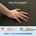 thumbnail image 4 of Twin Size 3 Inch Extra Firm Mattress Topper, Gel Memory Foam & High-Density Foam Bed Topper for Extra Support & Pain Relief, CertiPUR-US Certified, Available at Walmart, 4 of 7