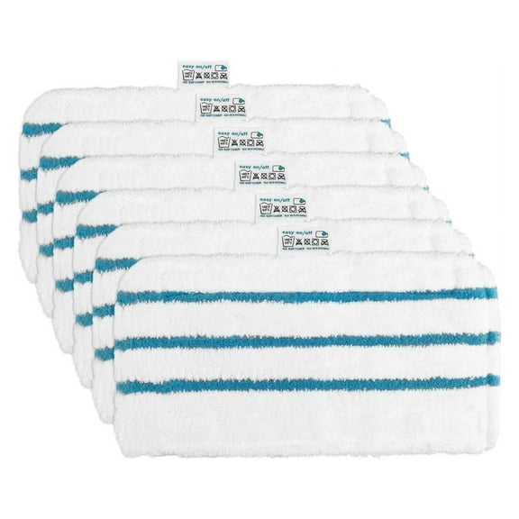 6 Replacement Microfiber Cloths for Black Decker Steam Mop Alternative FSMP20
