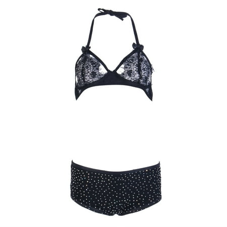 

Nokiwiqis Sexy-Women´s Lace Lingerie Nightwear Underwear G-string Babydoll Sleepwear Dress