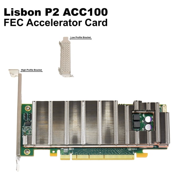 Pre-Owned Silicom Lisbon-P2 ACC100 OCP 5G FEC Accelerator Card, PCIe Gen3 x16 - 3X3K5