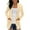 Yellow, variant on 2DXuixsh Cardigan for Women Leisure Women's Fall Cardigan Lightweight Knit Sweater Cardigan Solid Color Simple Cardigan Cozy Coat with Pockets Khaki Size M