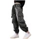 thumbnail image 1 of Odeerbi 5-16 Años Niños Cargo Pantalones Deportivos Jogger Pantalones Primavera Color Sólido Pantalones de Trabajo Sueltos Con Múltiples Bolsillos, 1 of 5