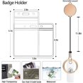 thumbnail image 2 of Retractable Lanyards for ID Badges and Keys, 2 of 8