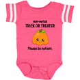 thumbnail image 3 of Inktastic Non-Verbal Trick or Treater with Cute Pumpkin Boys or Girls Baby Bodysuit, 3 of 5