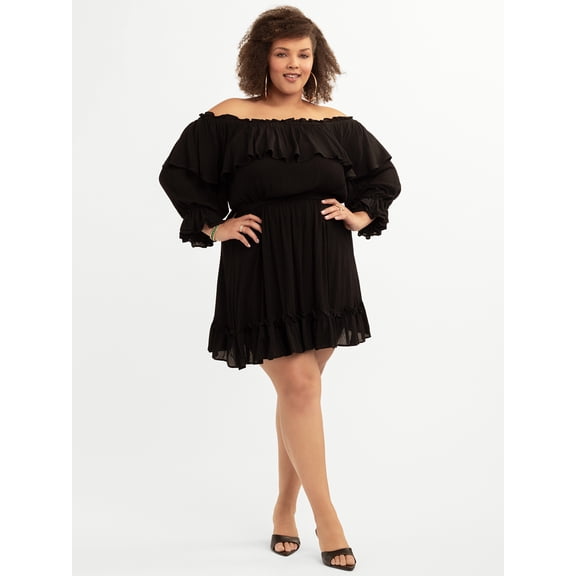 Jessica Simpson Women's Plus Madalyn Dress, Sizes 0X-4X