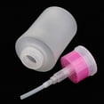 thumbnail image 3 of TISHITA 3pcs 180ml Empty Pump Bottles for Nail Remover,Alcohol,Makeup Remover Pink, 3 of 8