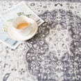 thumbnail image 3 of Hallway Washable Runner Rug - 2'6x12 Kitchen Rugs Entryway Vintage Soft Floor Mat Non Slip Indoor Farmhouse Carpet For Bathroom Living Room Bedroom (2'6''x12'  Grey), 3 of 6