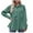 Green, variant on IROINNID Shirts for Women Long Sleeve Casual Button Down Loose Fit Pleated Blouse with Pocket,Black
