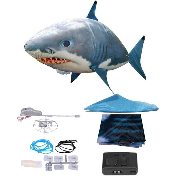 Indoor RC Flying Shark Balloon for parties and special occasions | Remote Control Flying Balloon