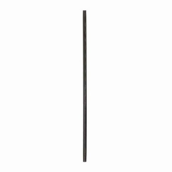 Jovials S525BKXU10 NJ 5.25 in. Stirrer Unwrapped Straws, Black - Case of 10000