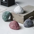 thumbnail image 1 of Vela perfumada de flor de hielo de piedra, vela única creativa neutra, decoración de adorno de fragancia para el hogar, 1 of 4